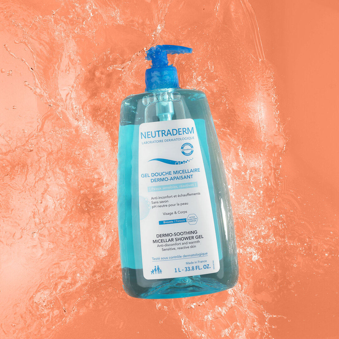 Nos gels douche pour la peau sèche NEUTRADERM
