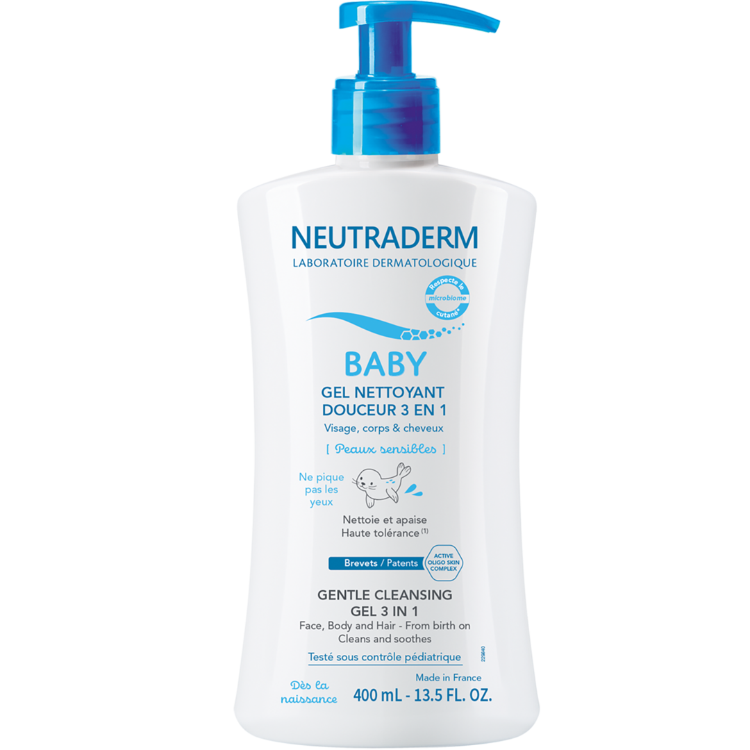 Neutraderm Baby Eau Nettoyante Douceur 3en1 1 L