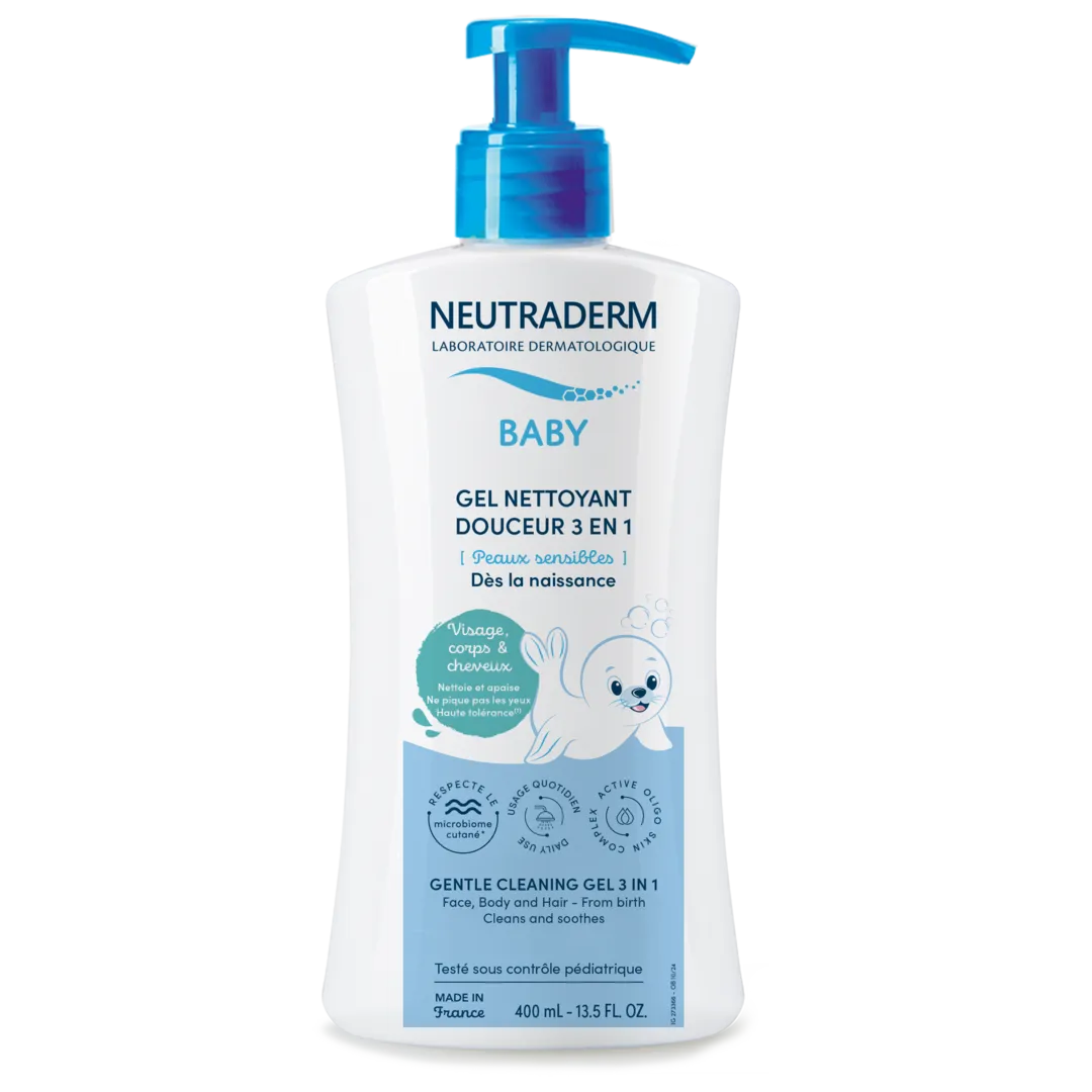 NEUTRADERM Gel nettoyant douceur 3-en-1
