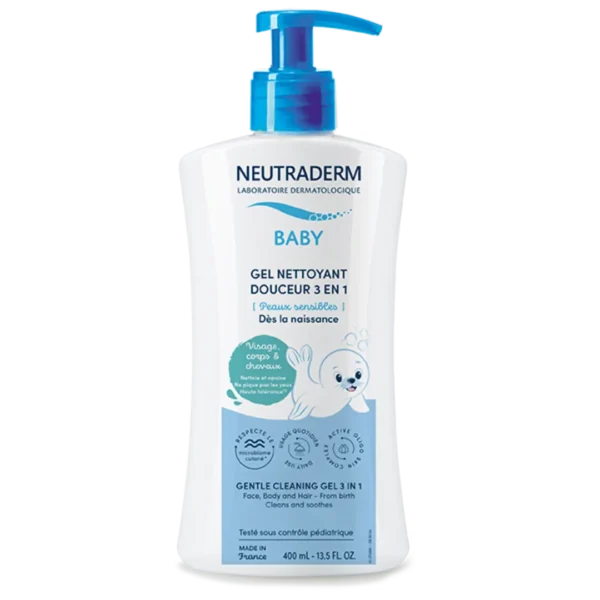 NEUTRADERM Gel nettoyant douceur 3 en 1