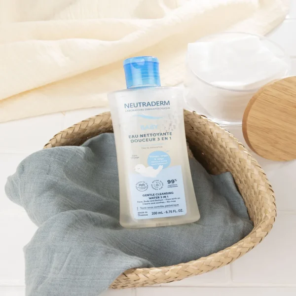 NEUTRADERM Eau nettoyante douceur 3 en 1 Baby