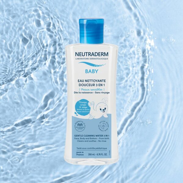 NEUTRADERM Eau nettoyante douceur 3 en 1 Baby